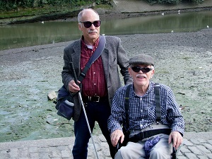 Terry with Ian Gordon in 2018